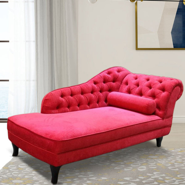 Canora Grey Mayhall Upholstered Chaise Lounge Wayfair